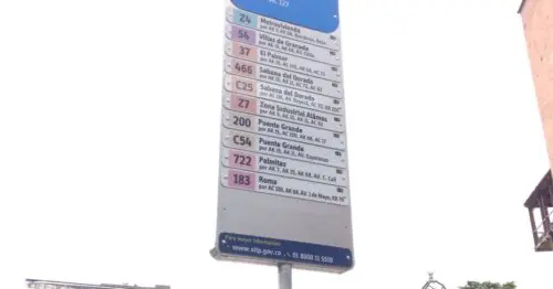 PARADERO SITP BARRIO LA CALLEJA  504A01